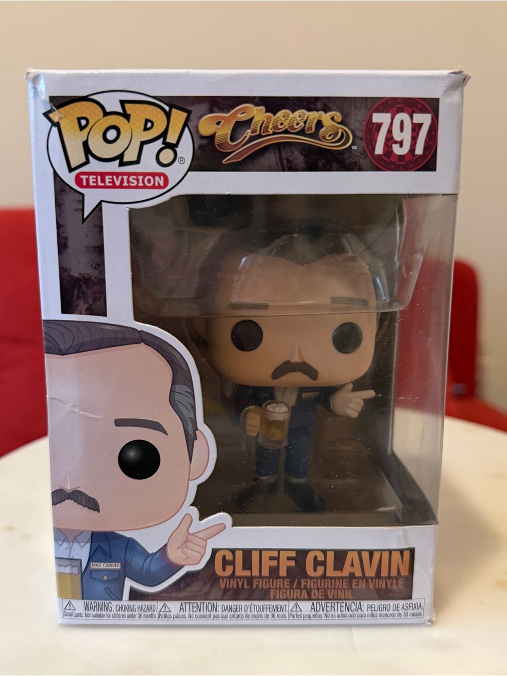 Funko Pop! Cheers Cliff Clavin #797 Vinyl Figure